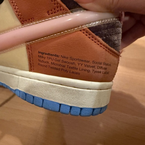 Nike Dunk Mid x Social Status Chocolate Milk 2021 OG Collab - Picture 6 of 11